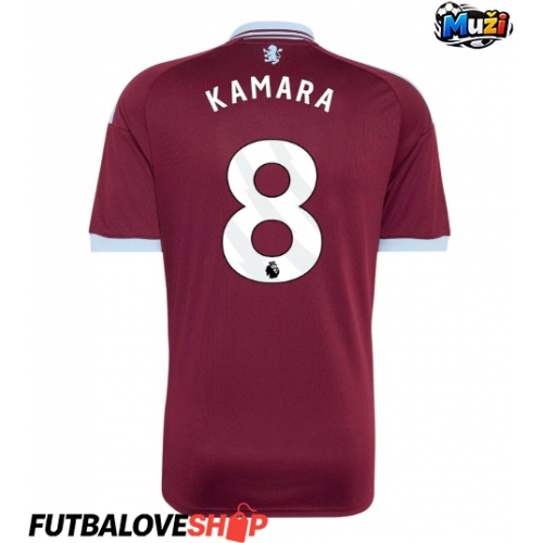Dres Aston Villa Boubacar Kamara #8 Domáci 2026-27 Krátky Rukáv